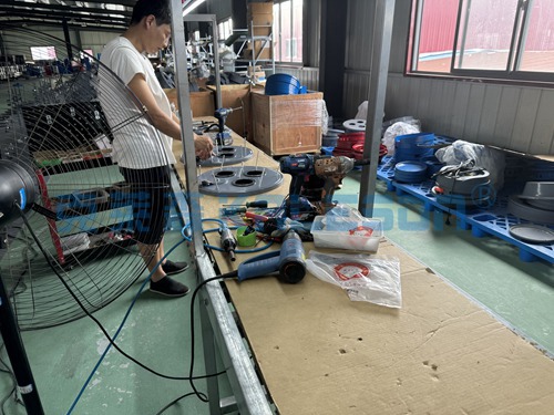 克莱森工业吸尘器生产车间实拍图