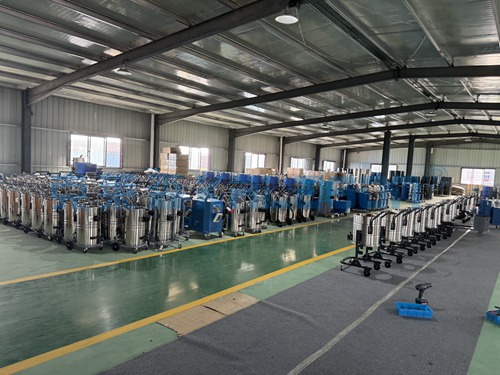 克莱森工业吸尘器生产车间实拍图