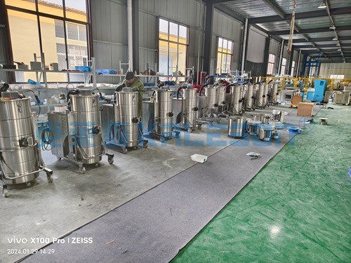 克莱森工业吸尘器生产车间实拍图